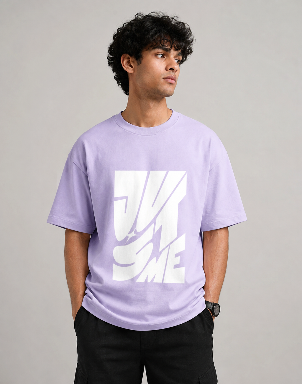 Just Me - Terry Oversized Tee