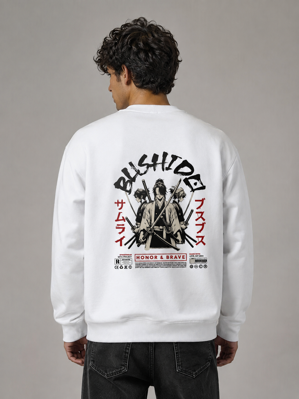Bushido - Oversized Sweatshirt