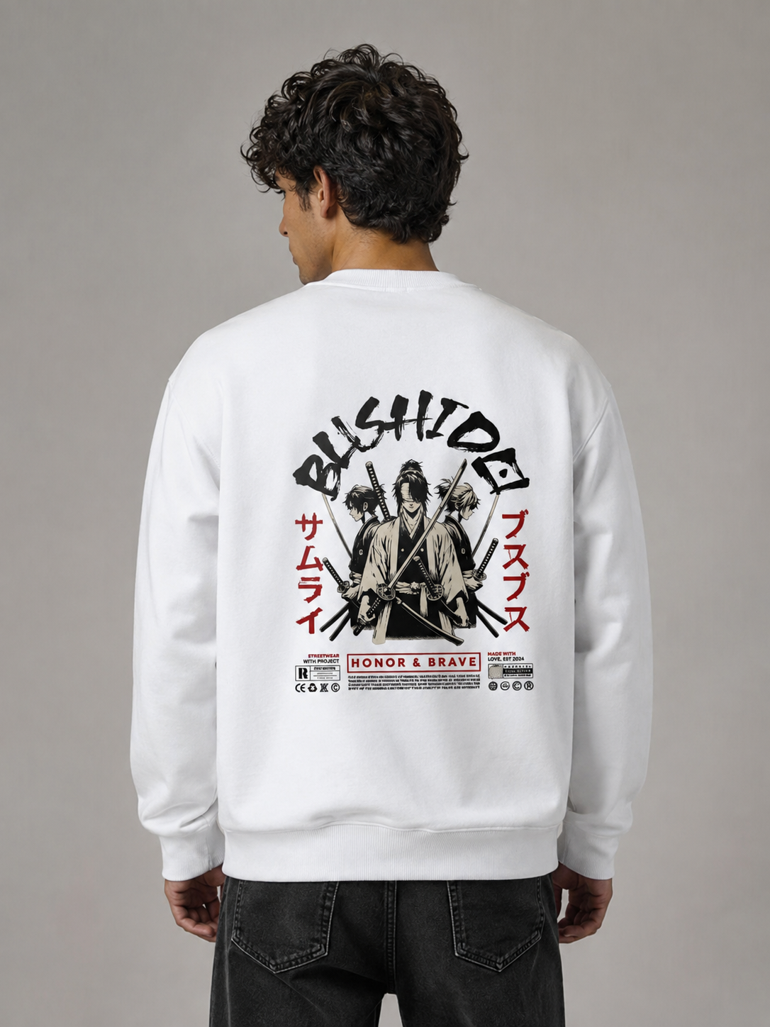 Bushido - Oversized Sweatshirt