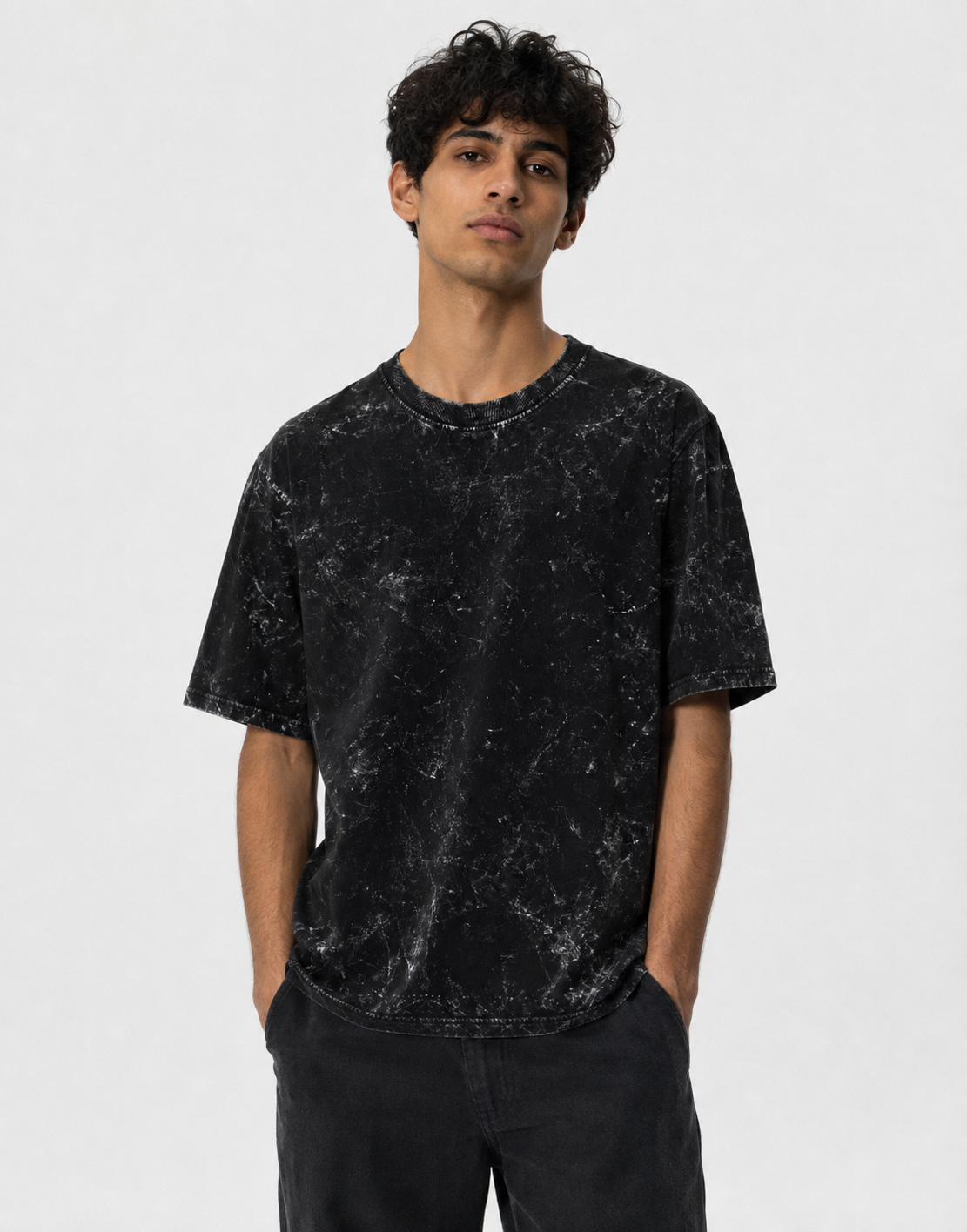 Acid Washed Oversized Tee